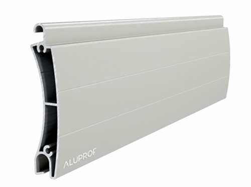 Lame aluminium extrudé pour volet roulant
